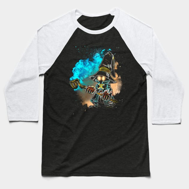 Soul of the Black Mage Baseball T-Shirt by Donnie